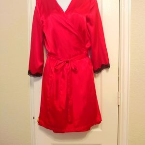 Women's Apt. 9 pajamas: Satin Chemise & Robe set